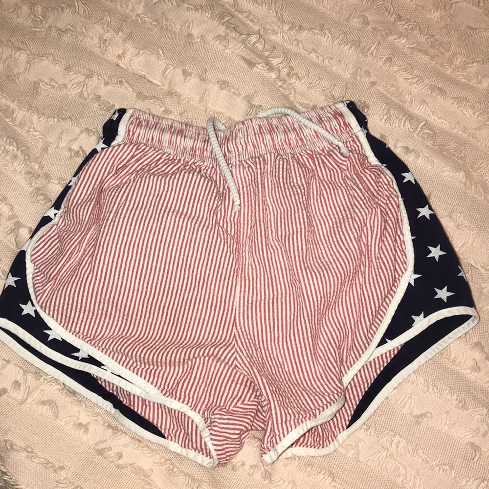 american flag comfy shorts